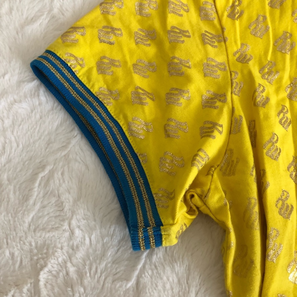Yellow & Gold ROCA WEAR Polo - Picture 4 of 5